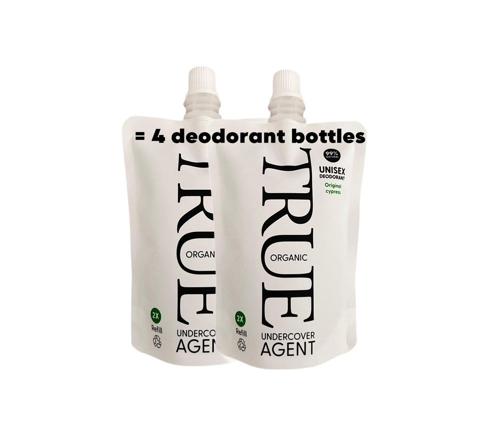 2 X Refill pouch Undercover agent  natural deodorant-0