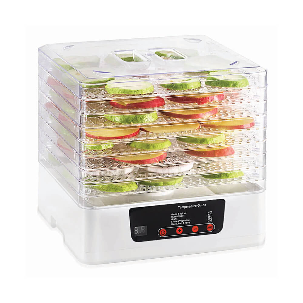 8 tálcás zöldség-gyümölcs aszaló gép-0