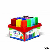 Set of Felt Tip Pens Giotto Turbo Color Multicolour (4 Units)-0