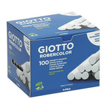 Chalks Giotto Robercolor White 16 Units 100 Pieces-1