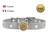 Unisex Bracelet Cyclist Talent Jewels TJA-1-01-01-1-235 Silver-1