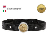 Unisex Bracelet Cake Designer Talent Jewels TJA-3-04-01-2-235 Black-1