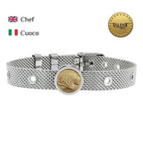Unisex Bracelet Chef Talent Jewels TJA-3-05-01-1-235 Silver-1