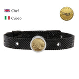 Unisex Bracelet Chef Talent Jewels TJA-3-05-01-2-235 Black-1