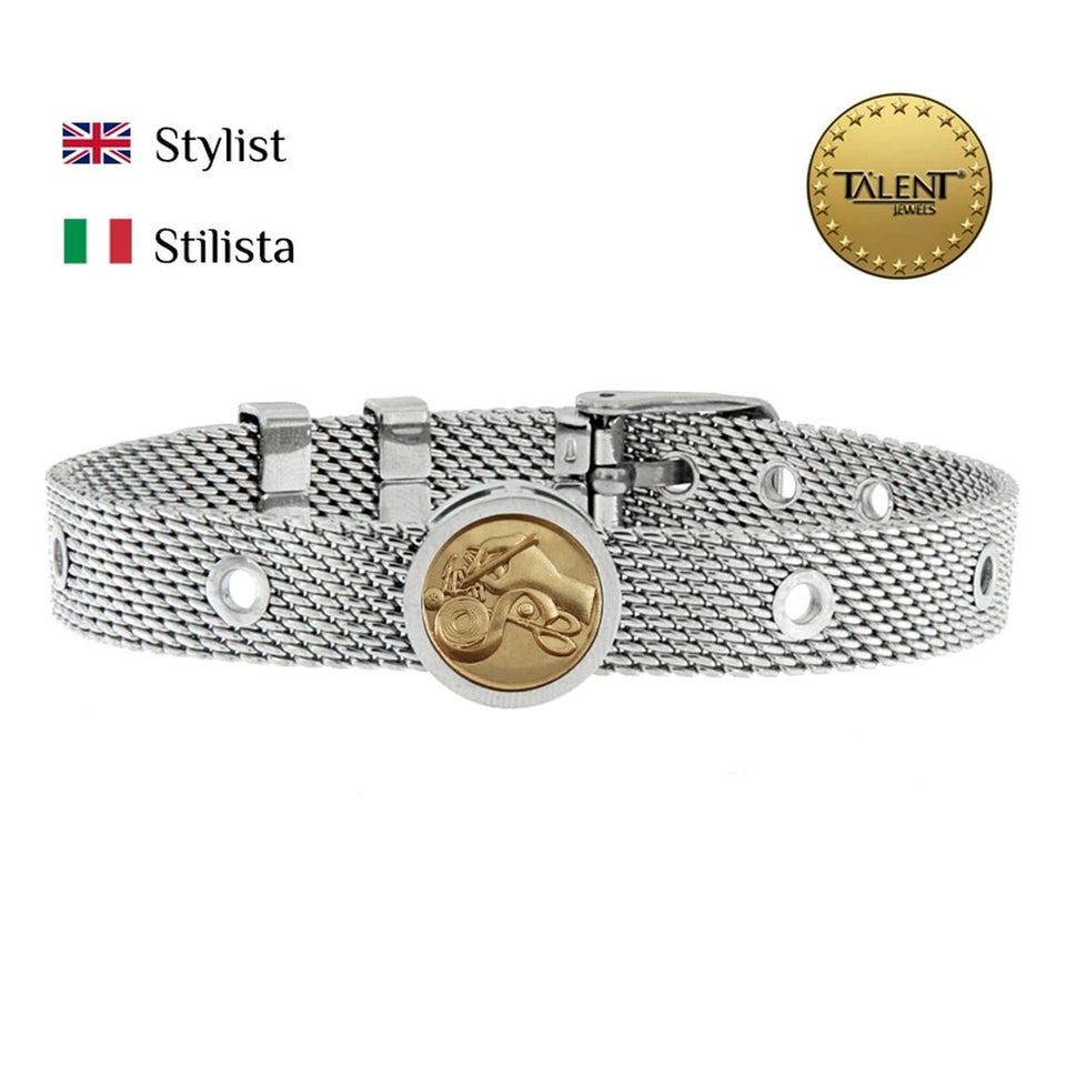 Unisex Bracelet Stylist Talent Jewels TJA-3-16-01-1-235 Silver-1