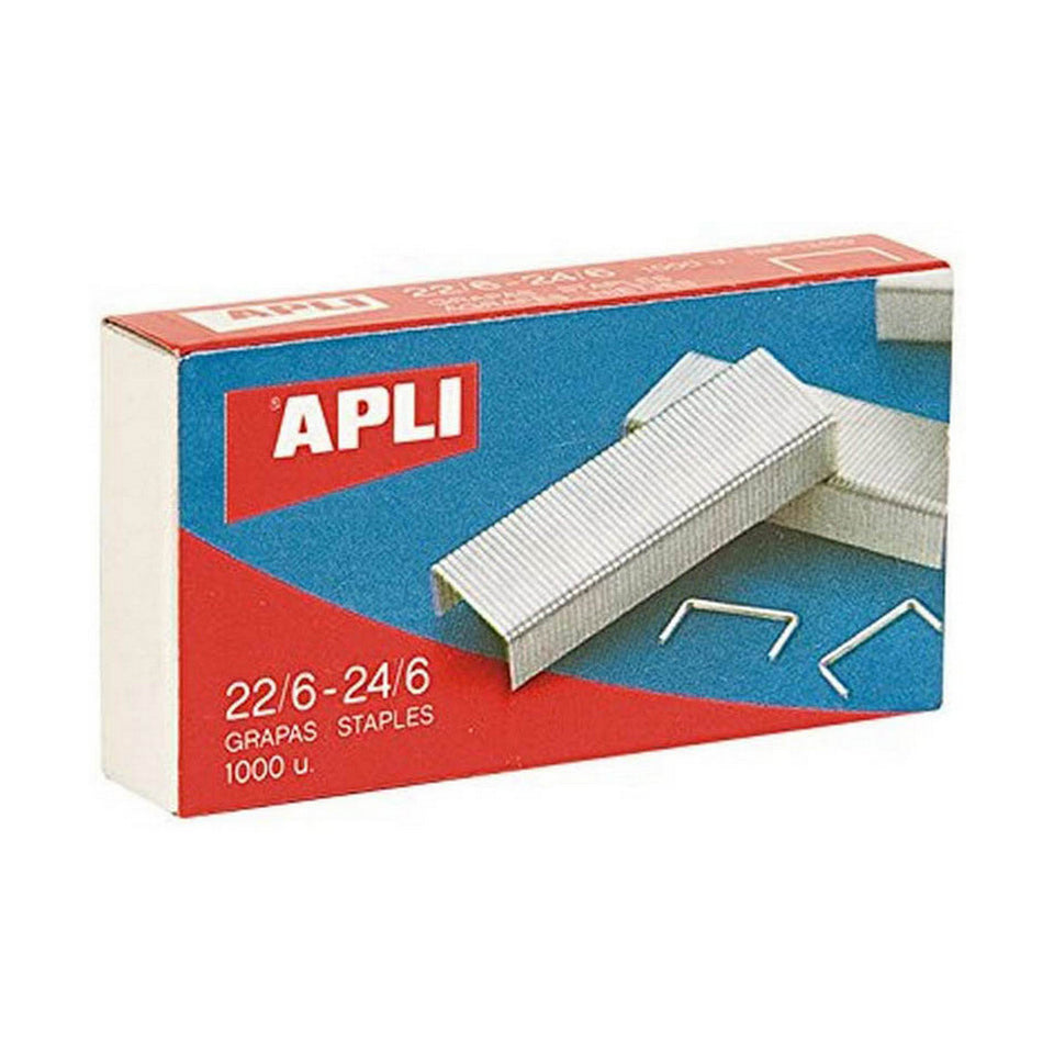 Staples Apli 22/6-24/6 6 mm 10 Pieces (25 Units)-1