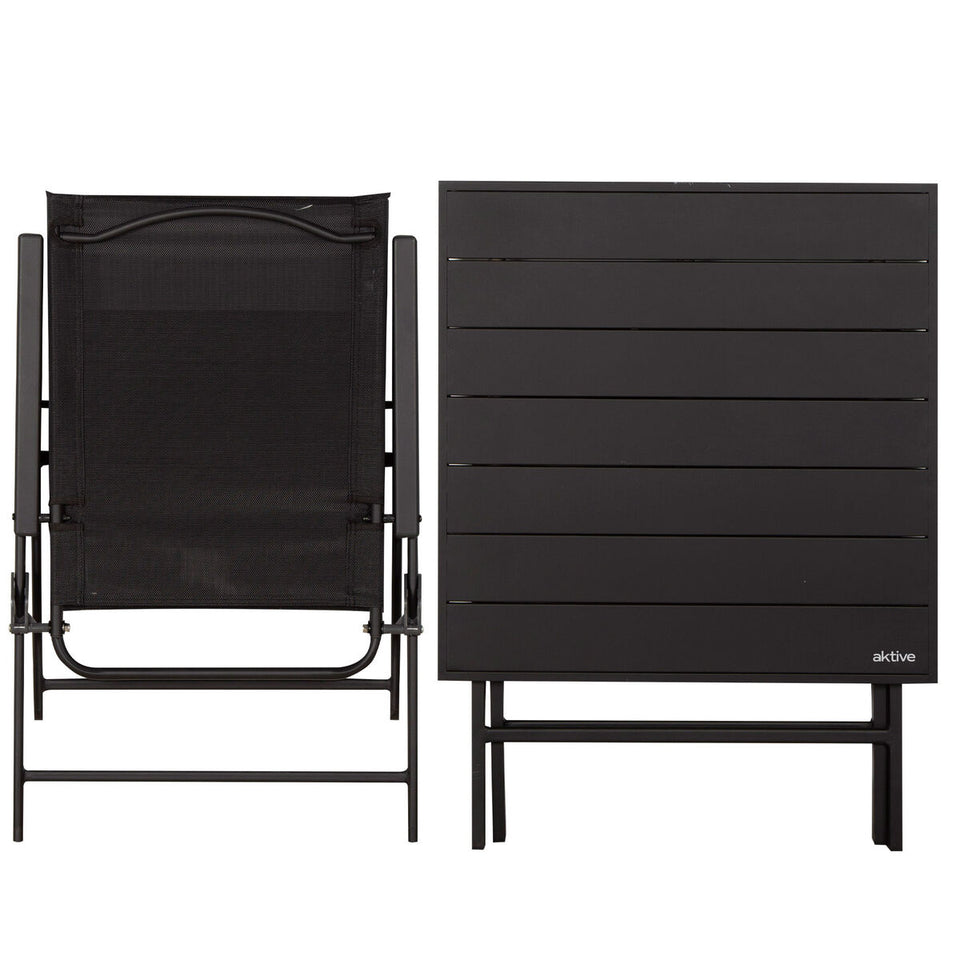 Table set with 2 chairs Aktive 75 x 70 x 75 cm (3 Pieces)-5