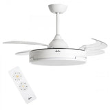 Ceiling Fan JATA JVTE4240 White 42 W Ø 104 cm-0