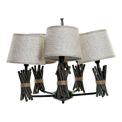 Ceiling Light DKD Home Decor Polyester Metal (55 x 55 x 100 cm)-0