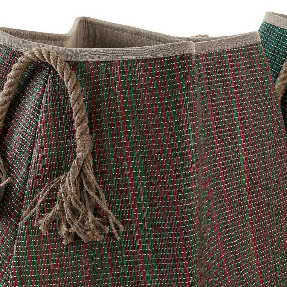 Basket set DKD Home Decor Natural Fibre Boho 40 x 40 x 38 cm-2