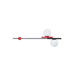 Ceiling Light DKD Home Decor White Black Red Metal Crystal 40 W 44 x 44 x 120 cm-0