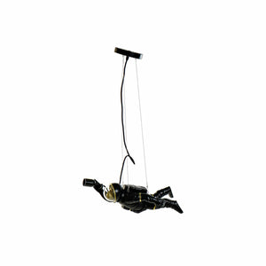 Ceiling Light DKD Home Decor Black White Resin 220 V 50 W (46 x 14.5 x 20 cm) (2 pcs)-2