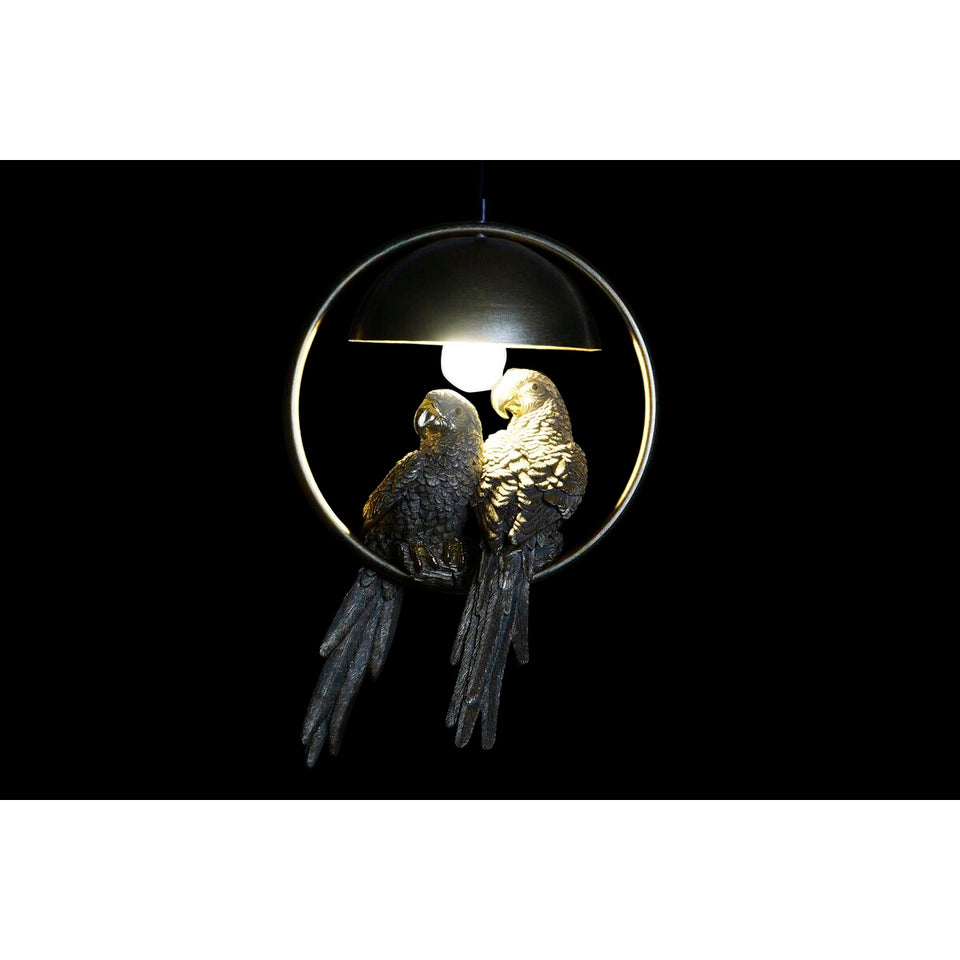 Ceiling Light DKD Home Decor Golden White 220 V 50 W (29,5 x 22 x 44,5 cm) (2 Units)-1