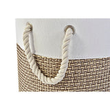 Basket set DKD Home Decor White Brown Grey 40 x 40 x 49 cm 4 Kg 3 Pieces (2 Units)-3