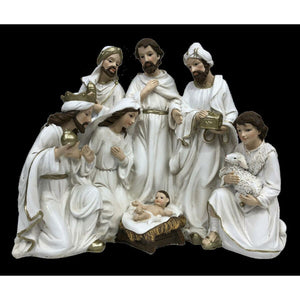Christmas nativity set DKD Home Decor Resin (23 x 12,5 x 19,5 cm) (2 Units)-1