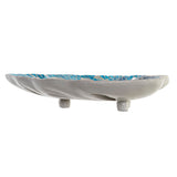 Centerpiece DKD Home Decor Blue Green Resin Crystal 45 x 36 x 9 cm 43 x 36 x 9 cm (2 Units)-1