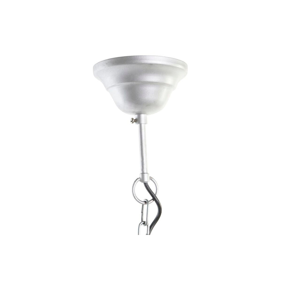 Ceiling Light DKD Home Decor Brown Silver Iron Mango wood 50 W 41 x 41 x 40 cm-1