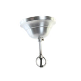 Ceiling Light DKD Home Decor Silver Brown Iron Mango wood 50 W (43 x 43 x 31 cm)-4