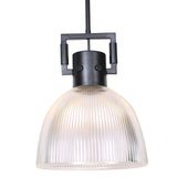 Ceiling Light DKD Home Decor Black Silver Metal Crystal 25,4 x 25,4 x 35,5 cm (2 Units)-3