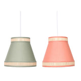 Ceiling Light DKD Home Decor 30 x 30 x 28 cm Natural Orange Green Rattan 28 x 28 x 28 cm 50 W (2 Units)-1