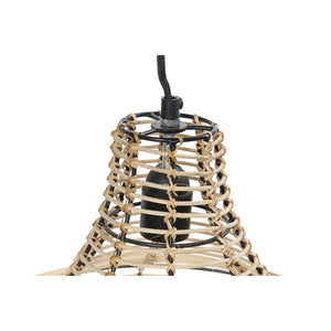 Ceiling Light DKD Home Decor Natural Metal 40 W Jute (45 x 45 x 36 cm)-1