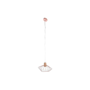 Ceiling Light DKD Home Decor 34 x 34 x 21 cm Silver Black Grey Pink Metal White 50 W 60 W Pinewood-1