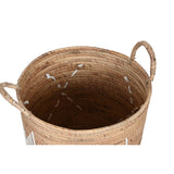 Basket set DKD Home Decor White Natural Rope Seagrass (3 Pieces)-1