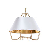Ceiling Light DKD Home Decor White Golden PVC Metal 50 W 38 x 38 x 32 cm-2