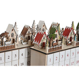 Advent Calendar DKD Home Decor Wood 45 x 11 x 23 cm (2 Units)-1