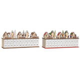 Advent Calendar DKD Home Decor Wood 45 x 11 x 23 cm (2 Units)-2