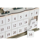 Advent Calendar DKD Home Decor Wood 34 x 8,5 x 36,5 cm (2 Units)-4