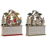 Advent Calendar DKD Home Decor Wood 34 x 8,5 x 36,5 cm (2 Units)-2