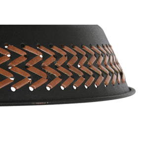 Ceiling Light DKD Home Decor Brown Black Cream Metal 50 W 42 x 42 x 24 cm (2 Units)-2