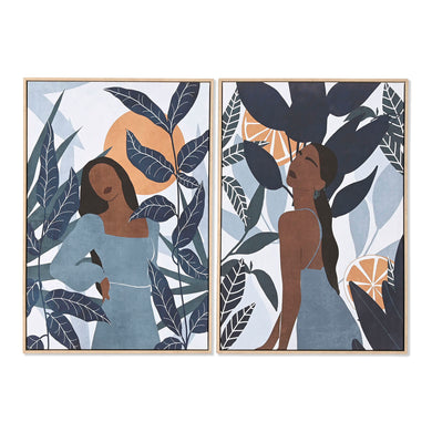 Canvas Home ESPRIT polystyrene Canvas 63 x 4,5 x 93 cm-0