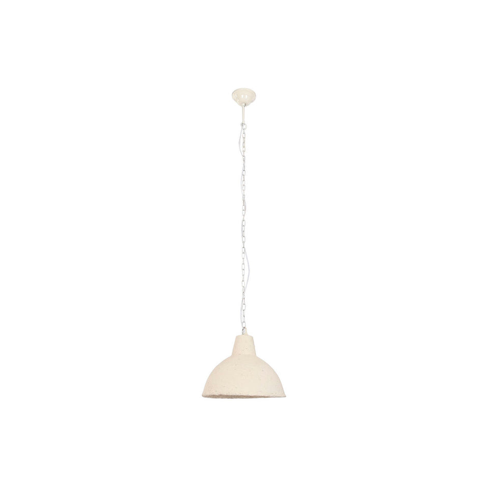 Ceiling Light Home ESPRIT White Paper Iron 50 W 33 x 33 x 26 cm-0