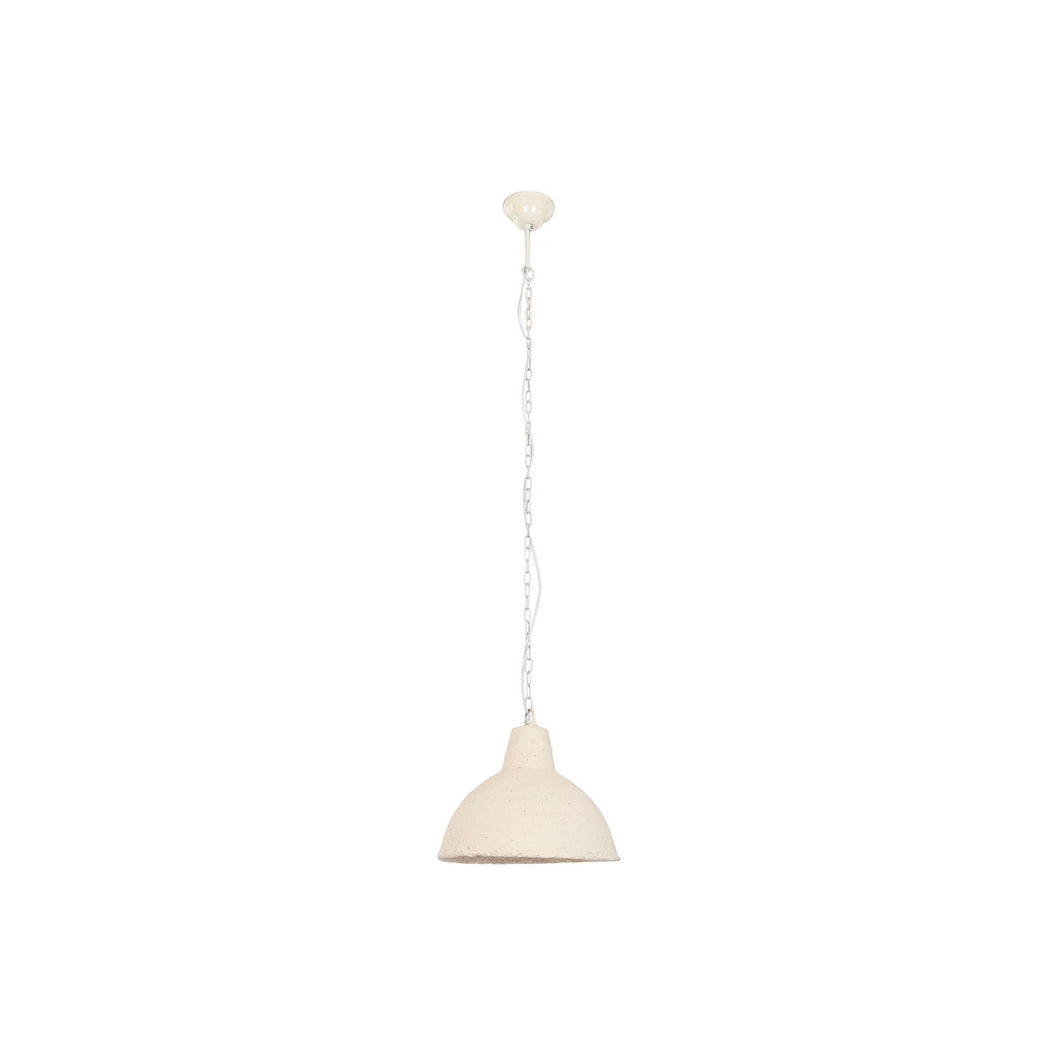 Ceiling Light Home ESPRIT White Paper Iron 50 W 33 x 33 x 26 cm-0