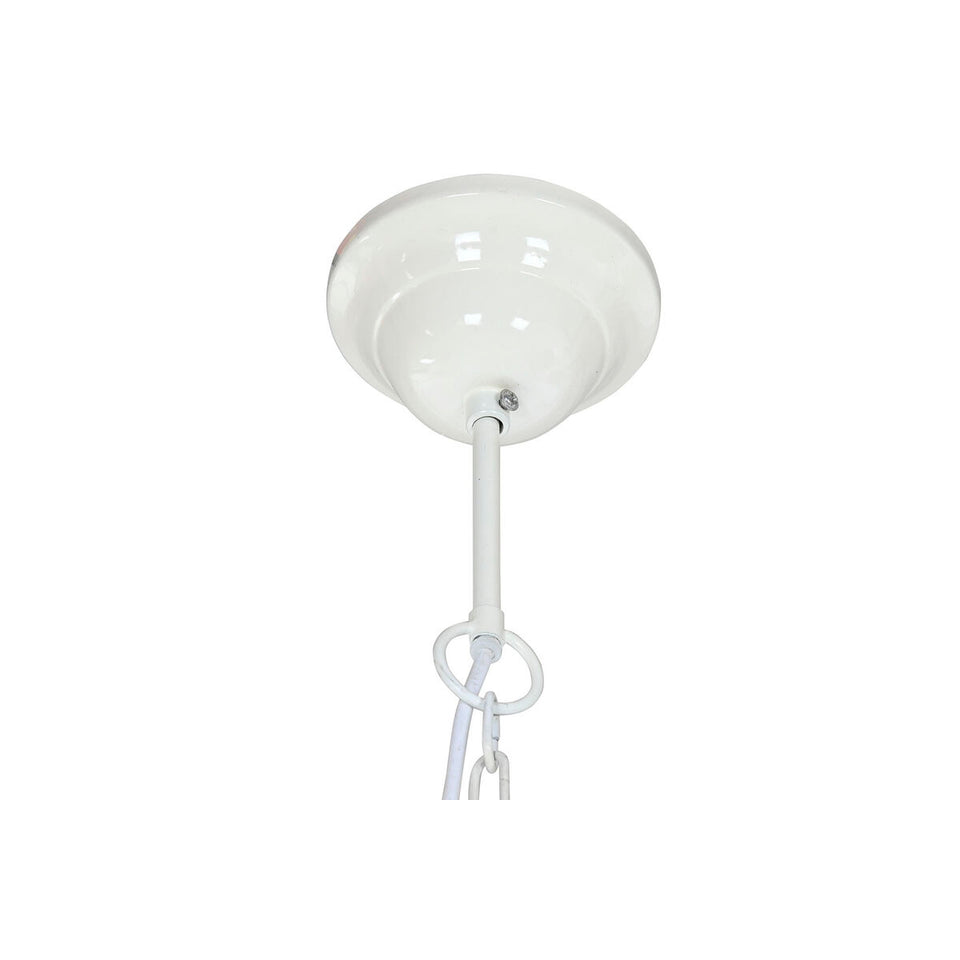 Ceiling Light Home ESPRIT White Paper Iron 50 W 33 x 33 x 26 cm-2