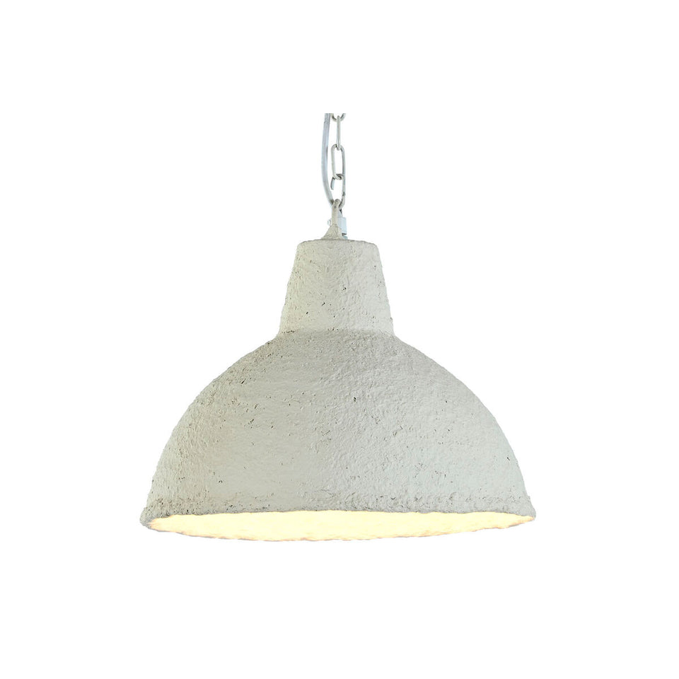 Ceiling Light Home ESPRIT White Paper Iron 50 W 33 x 33 x 26 cm-1