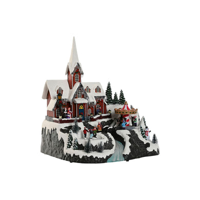 Christmas bauble Home ESPRIT Multicolour Musical 33 X 31 X 38 cm-0