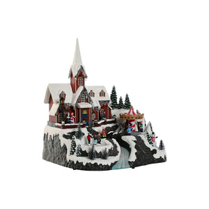 Christmas bauble Home ESPRIT Multicolour Musical 33 X 31 X 38 cm-0