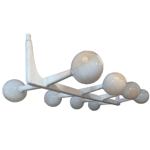 Ceiling Light Home ESPRIT White Metal Crystal 110 x 45 x 23 cm-1