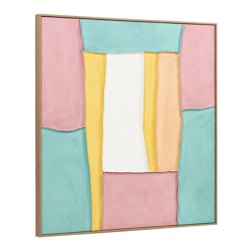 Canvas Home ESPRIT polystyrene Canvas 102 x 4,5 x 102 cm-3