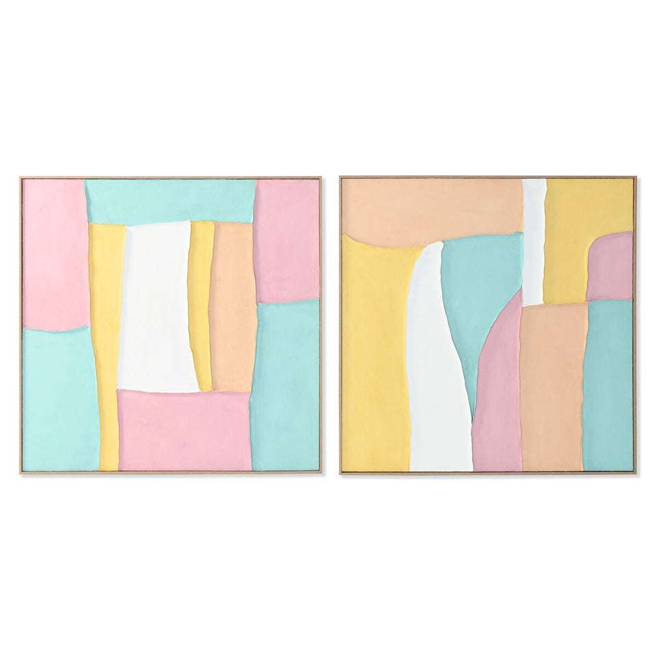 Canvas Home ESPRIT polystyrene Canvas 102 x 4,5 x 102 cm-0
