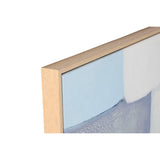 Canvas Home ESPRIT Blue White Sky blue Abstract Urban 100 x 4 x 140 cm (2 Units)-3