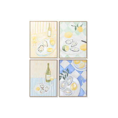 Canvas Home ESPRIT polystyrene Canvas 60 x 4 x 80 cm-0