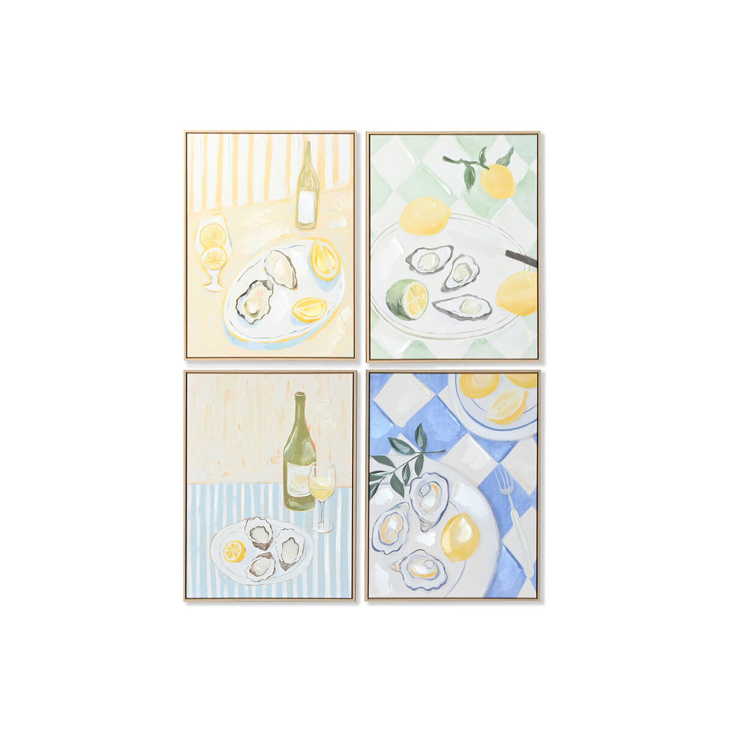 Canvas Home ESPRIT polystyrene Canvas 60 x 4 x 80 cm-0