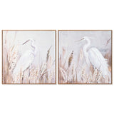 Canvas Home ESPRIT polystyrene Canvas 80 x 3,5 x 80 cm-0