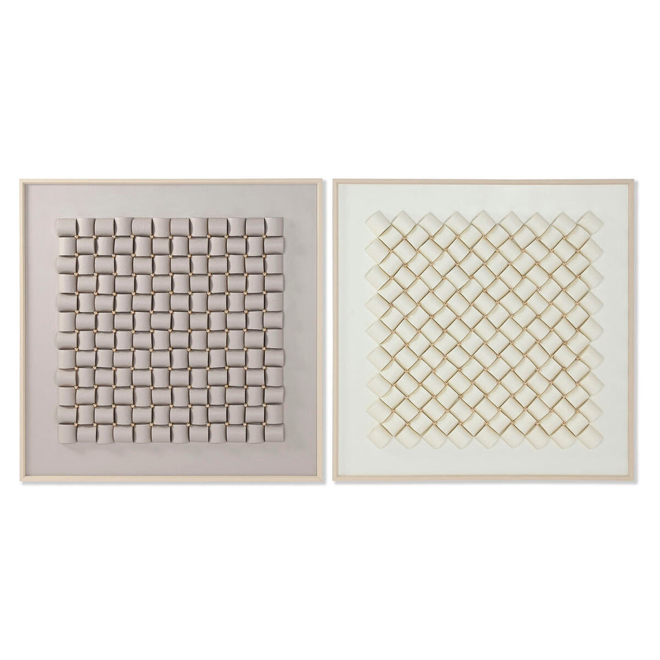 Canvas Home ESPRIT polystyrene Canvas 100 x 3,5 x 100 cm-0