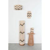 Ceiling Light Home ESPRIT Bicoloured Raffia 50 W 39 x 39 x 21 cm-5