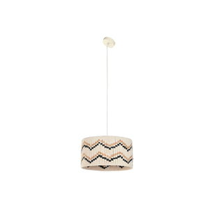 Ceiling Light Home ESPRIT Bicoloured Raffia 50 W 39 x 39 x 21 cm-0